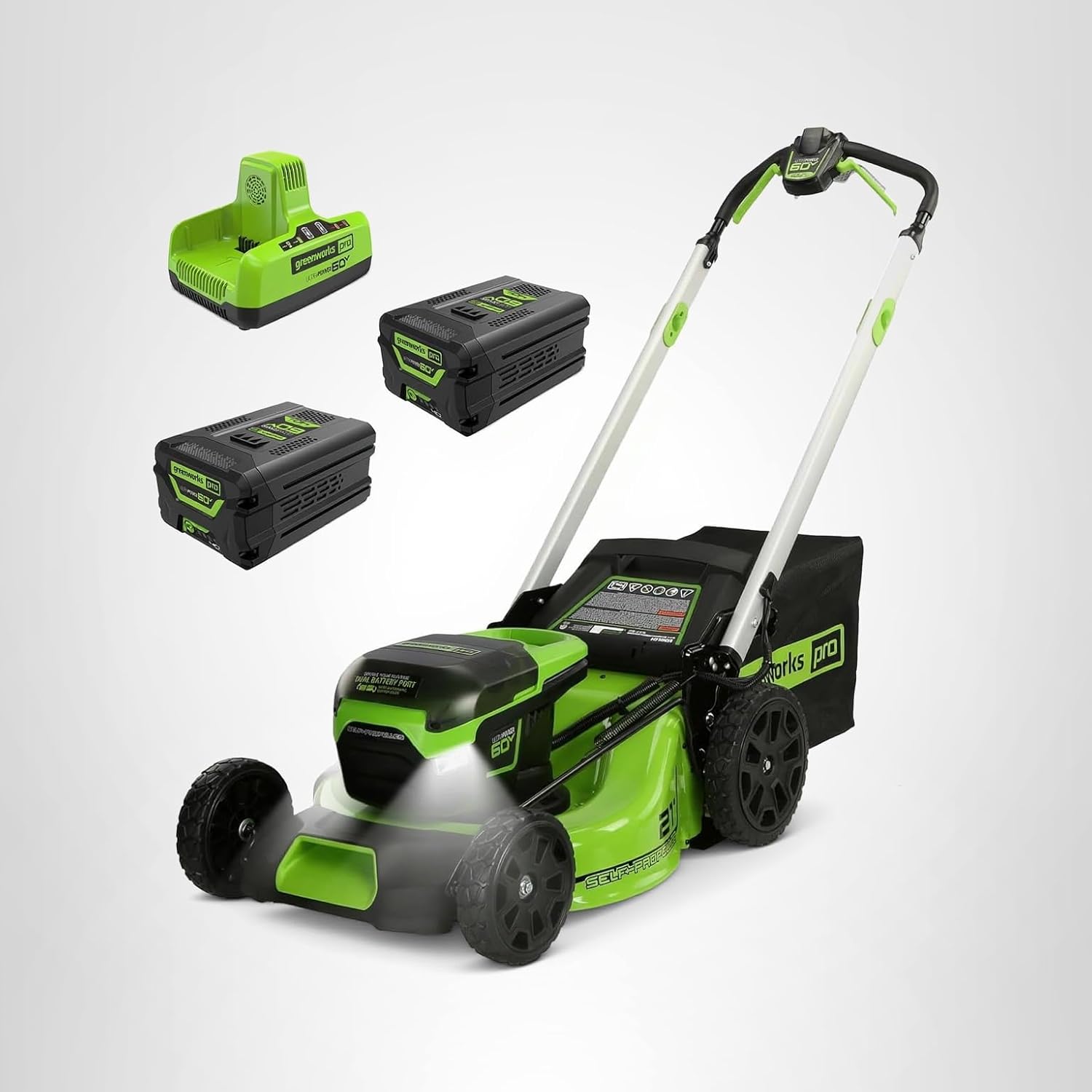 Greenworks Pro 60V 21-Inch Brushless Cordless Lawn Mower