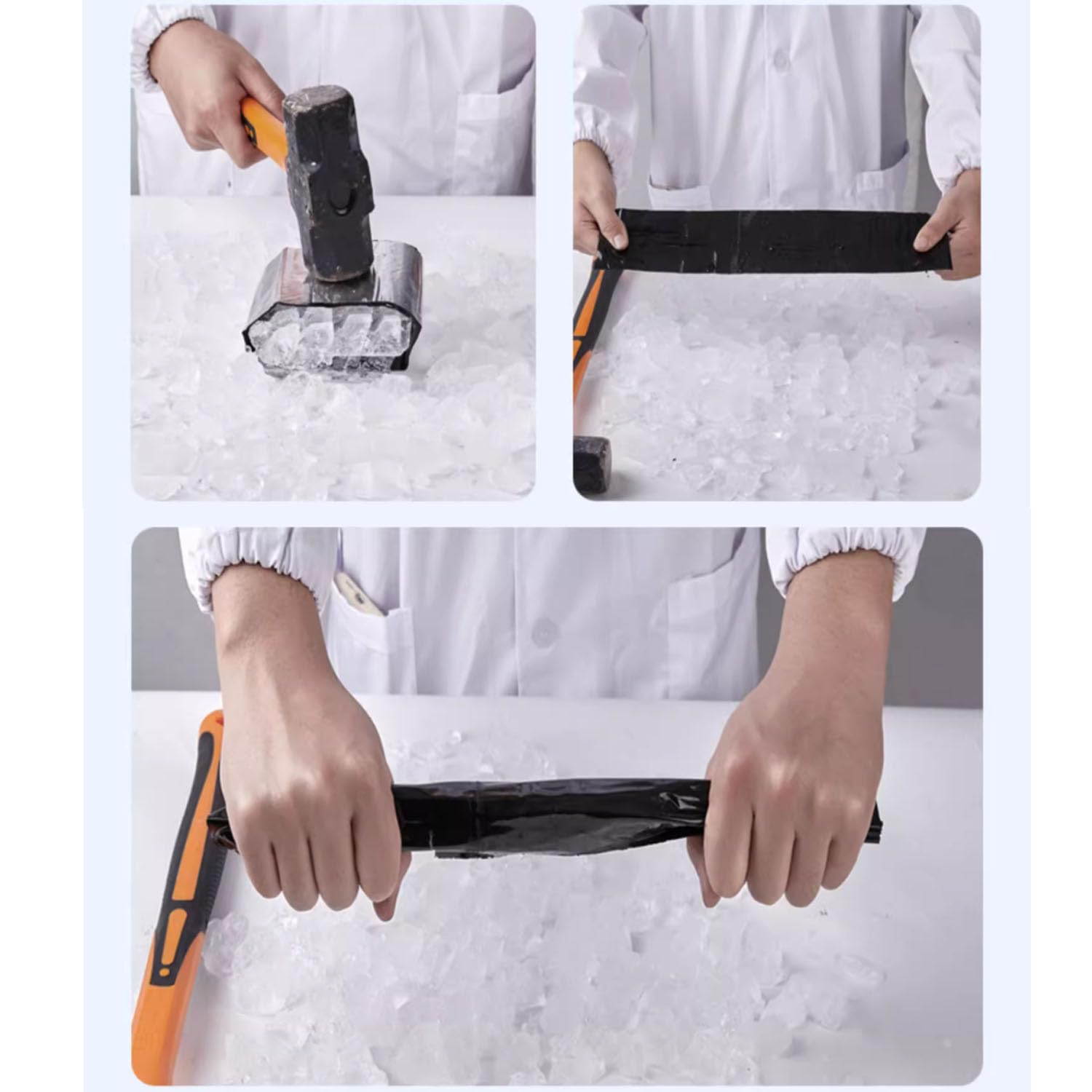 Cinta de Bituminosa Impermeable Autoadhesiva Cinta de Aluminio Cinta de Sellado de Reparación para Fugas de Techo,Reparación de Grietas,Ruptura de Tuberías (1m x 4m)