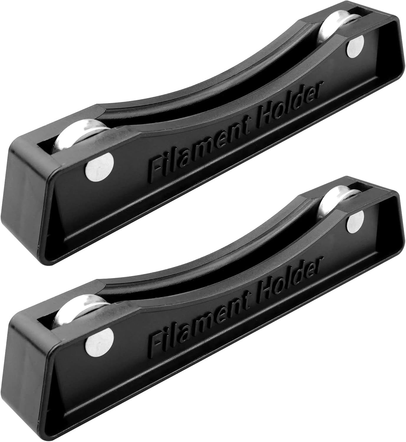 milaosk 2PCS Soporte Filamento Kit Soporte para Impresora 3D de filamento 3D impresora filamento titular con rodamientos para PLA,ABS,TPU,ect.