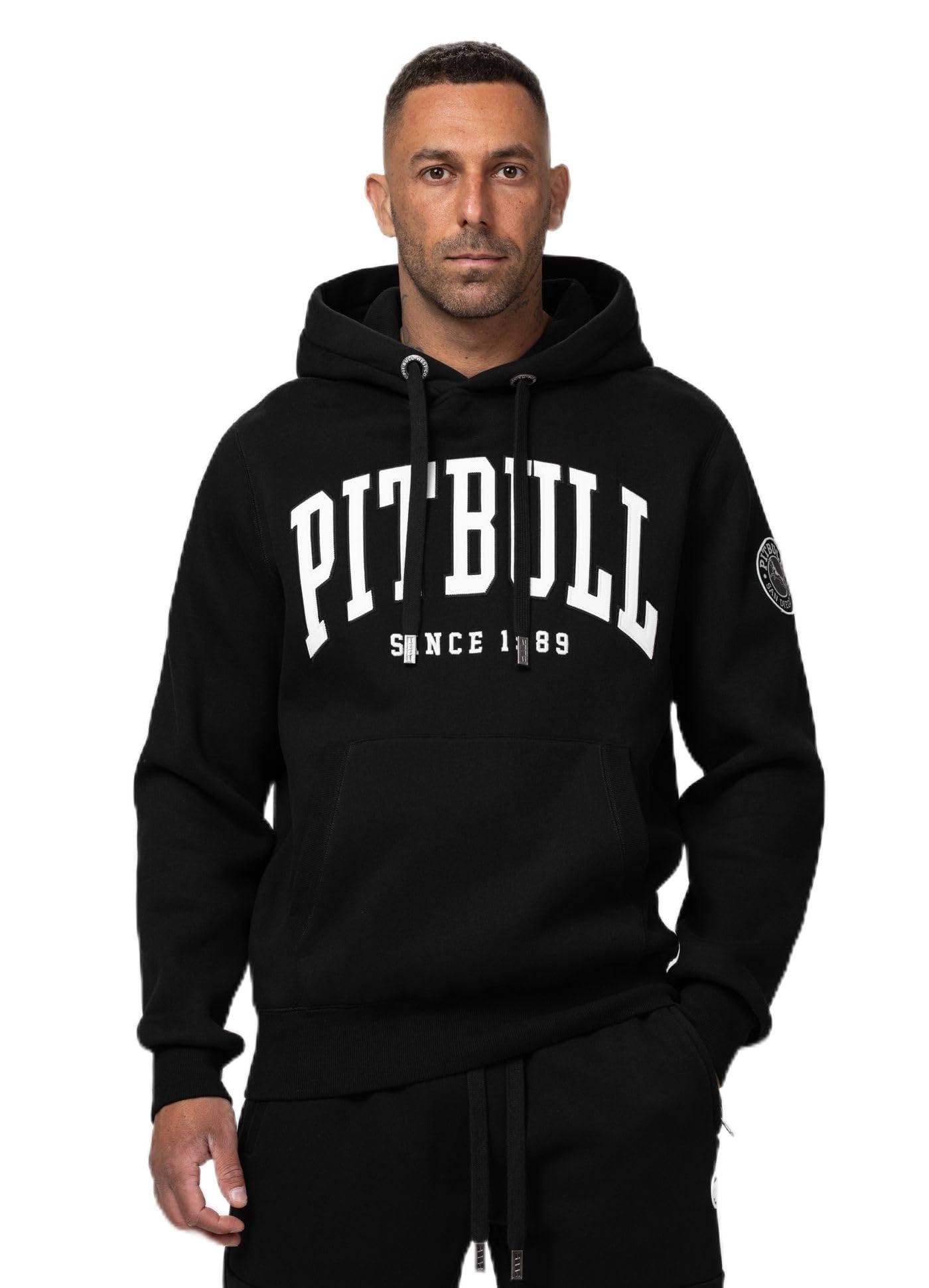 PITBULL Hoodie Herren Norton, mit Kapuze und Kängurutasche, Regular Fit