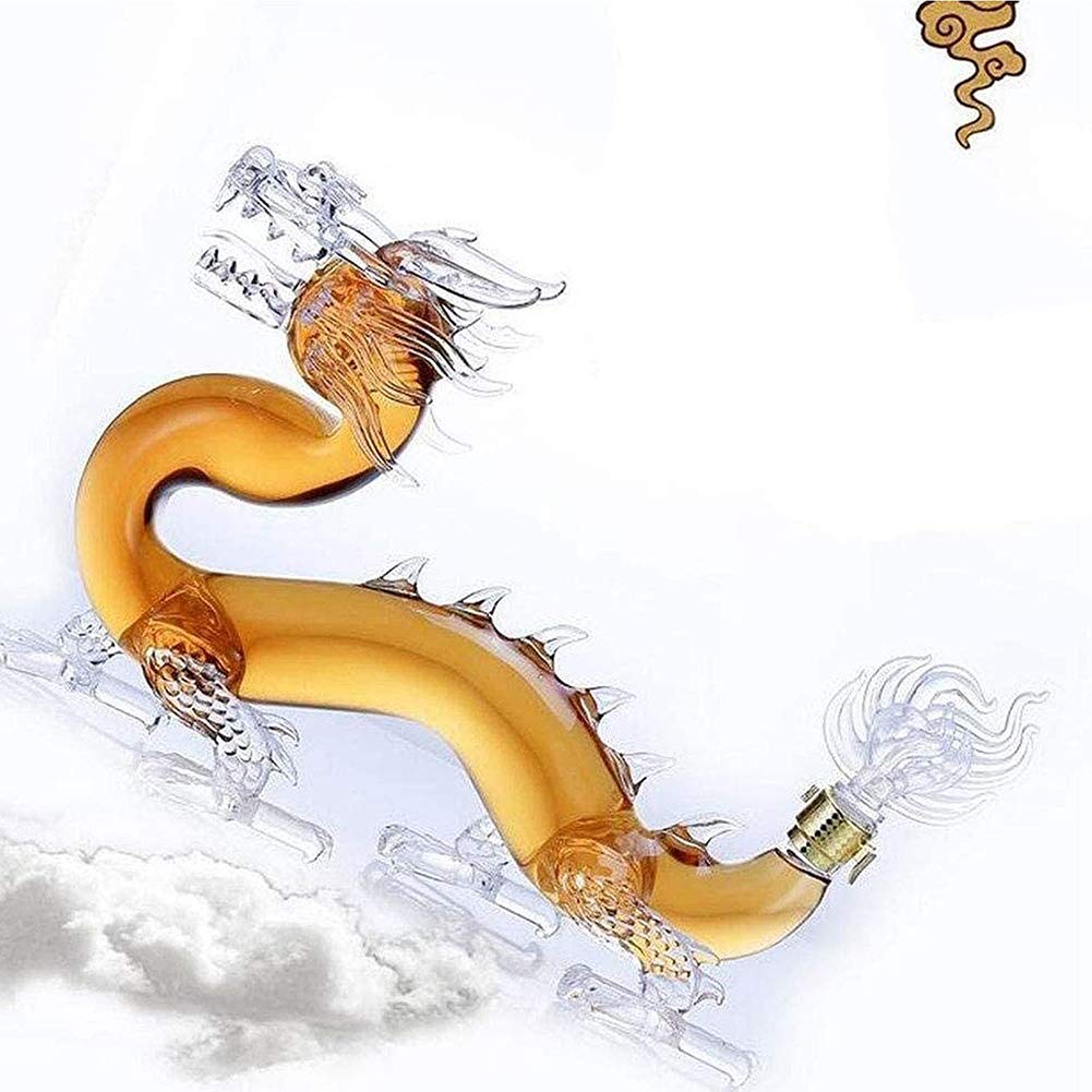 Decantador, Jarra del Whisky de Las decantadores Vino Licor la Forma dragón, Botella Zodiaco 1000ML