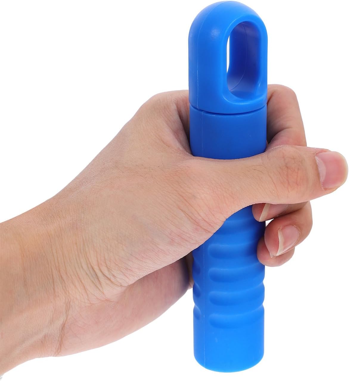 5pcs Mop Handle Replacement Grips with End Caps, Sturdy Plastic Broom and Dustpan Handle Grip Set for Floor Cleaning and Sweeping, Blue, Suitable for Household and Commercial Use