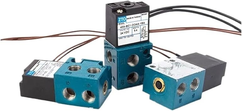 45A 4 Way 5 Way High Frequency Solenoid Valve 45A-AA1-DDAA-1BA/DDFA/DDBA/DDAA MAC Marking Dispensing Machine Valve 1PCS45A-BC1-DDFA-1BACLSF