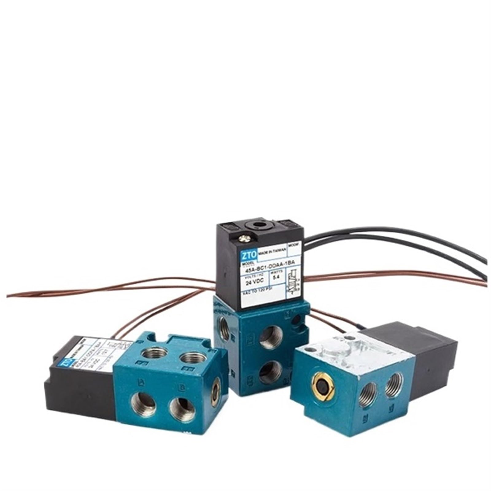 Électrovanne 45A-AA1-DDAA-1BA valve 5 voies distributeur pneumatique marquage