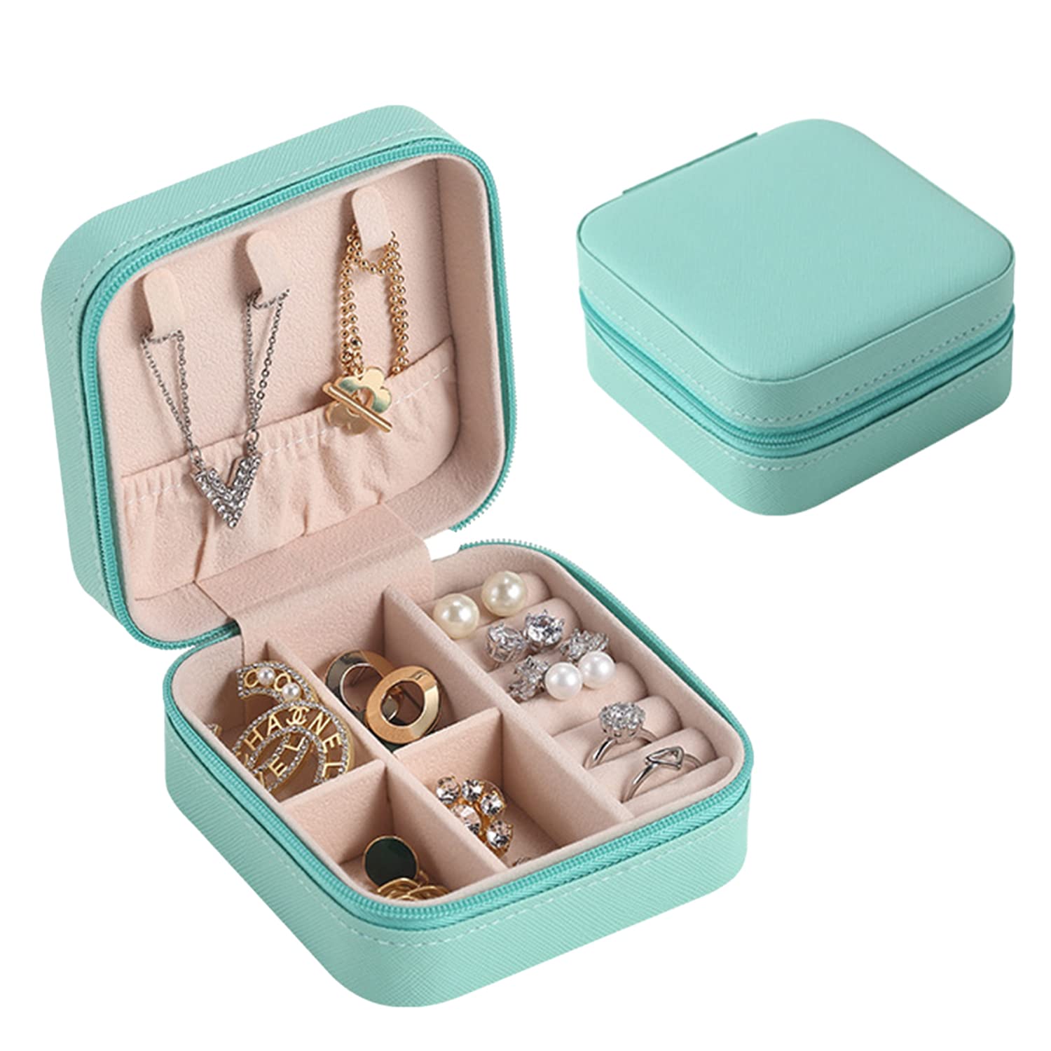 Jewelry Box Storage Jewellery Box Travel Small Jewelry Storage PU