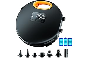 Intelligent Dual-Stage Rechargeable Paddle Board Pump