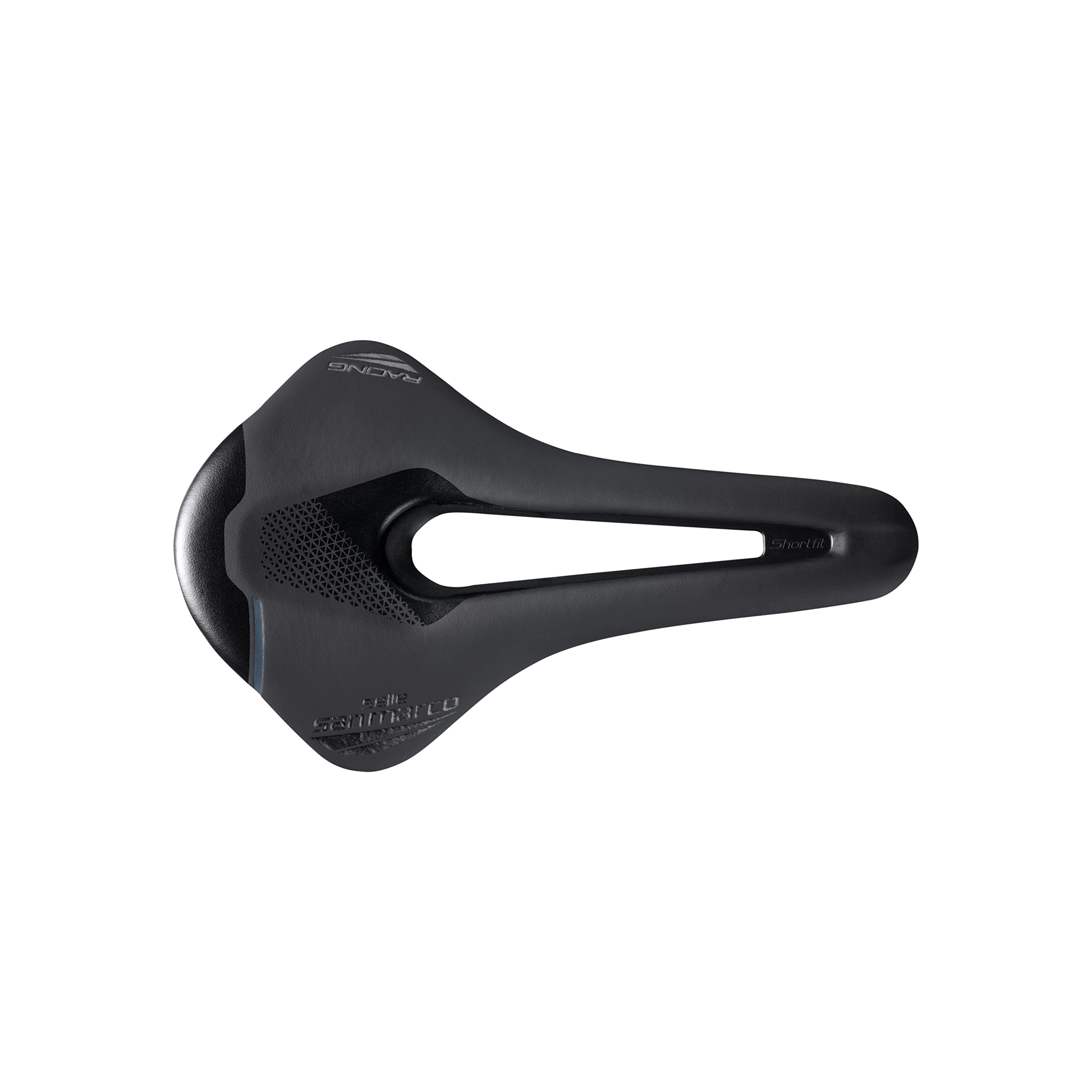Selle San Marco Shortfit 2.0 Racing Saddle: Black/Black S3, Black / Black - Image 2