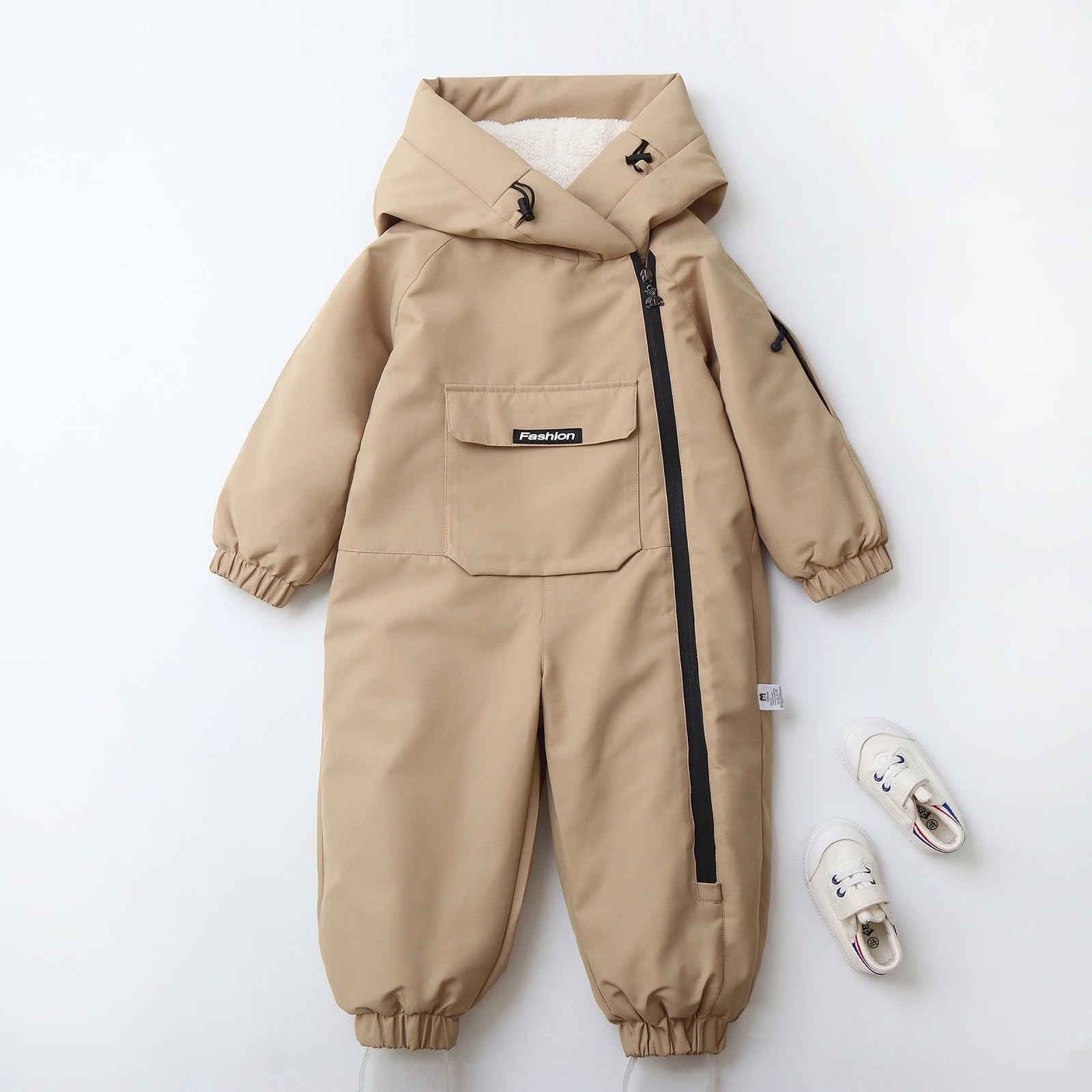 Generisch Jumpsuit Baby Winter Overall Schneeanzug Langarm Warm