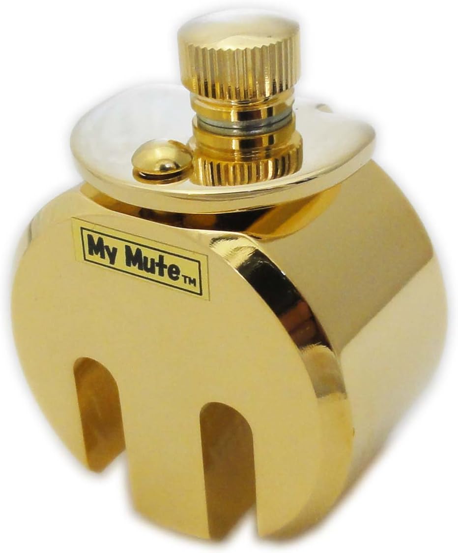 Cello Silencer, Premium Gold Plated Finish, Weight Approx. 9.2 oz (260 g), MM-C