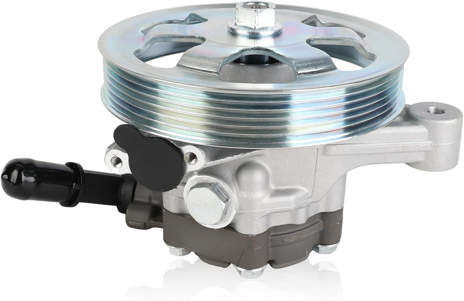 Power Steering Pump with Pulley Compatible with Honda Ridgeline Pilot 3.5L V6 2012 2013 2014, Compatible with Honda Odyssey 3.5L V6 2011 to 2017, Replacement for 56110RN0A51, 21-534
