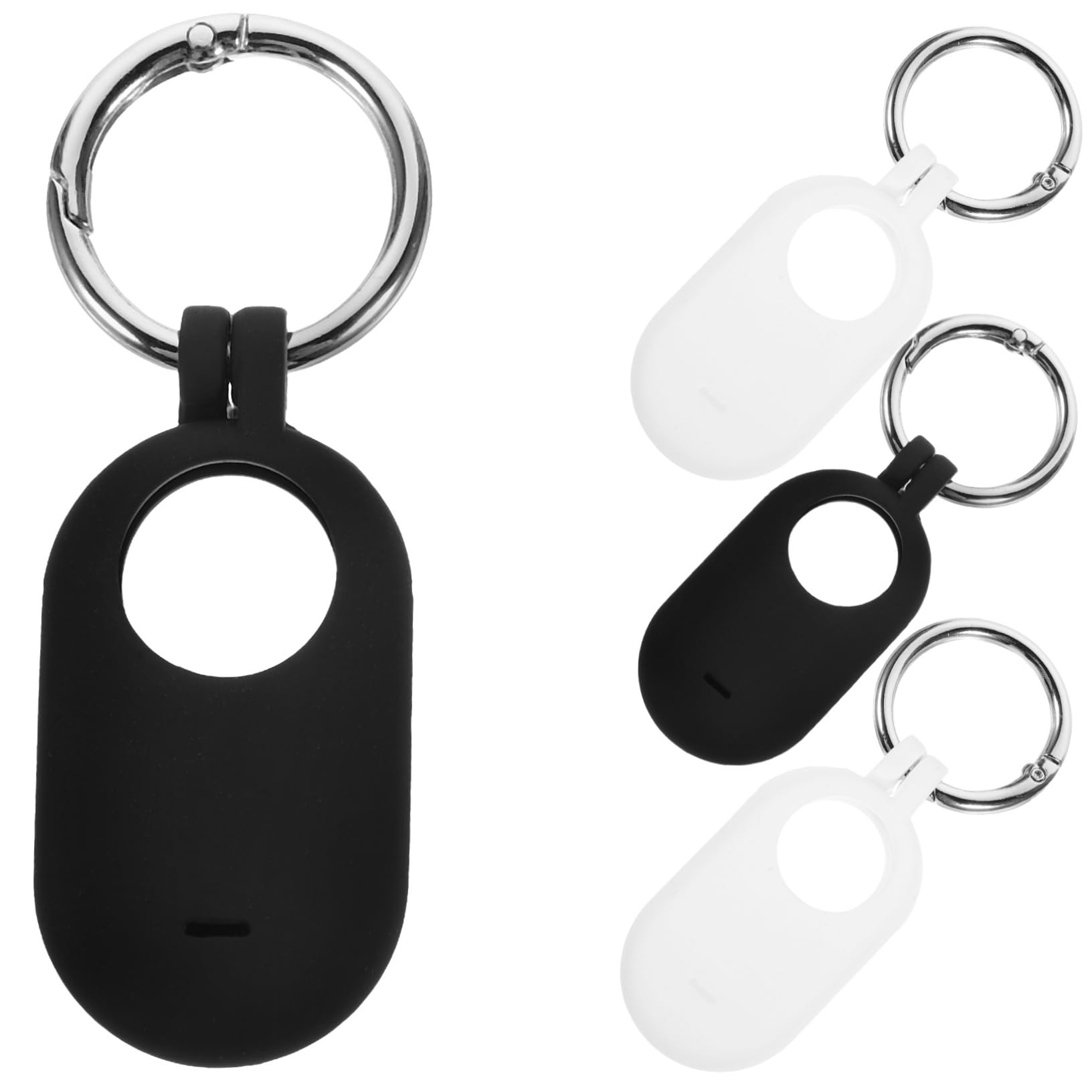 jojofuny 4pcs -Scratch Protective Case for Lightweight Silicone Cover Compatible Tag Design for -Lost Supplies to Prevent Loss