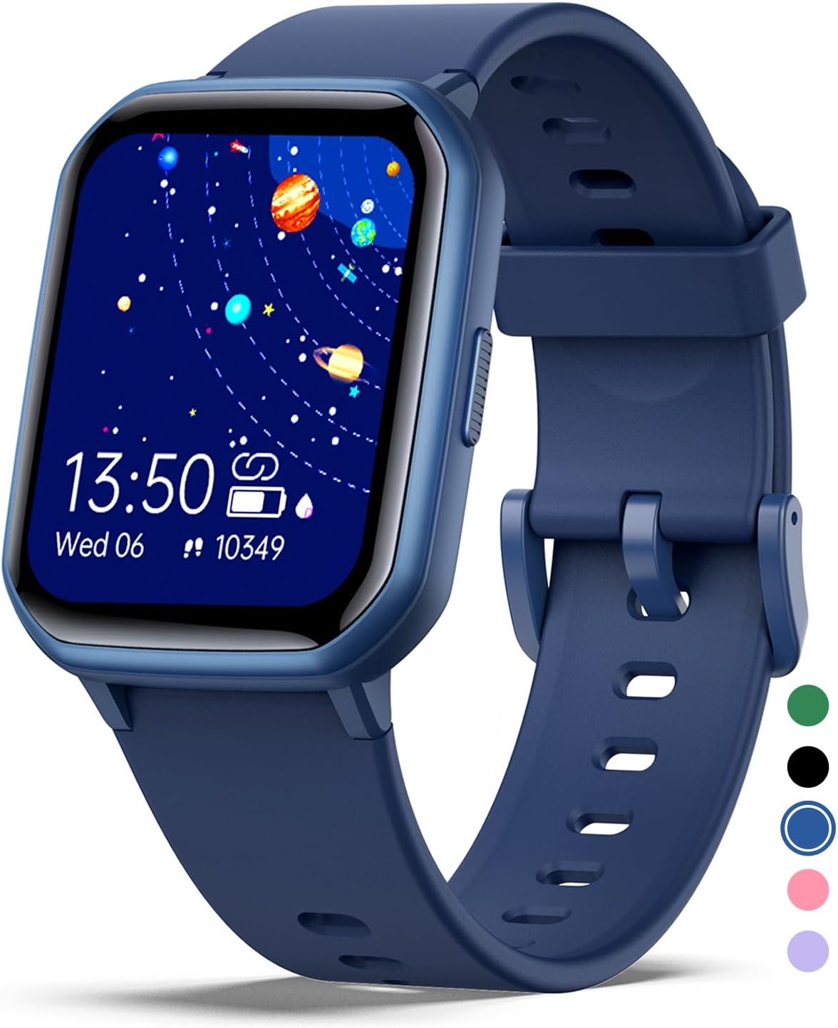MgaoLo Kids Smart Watch for Boys Girls,Kids Fitness Tracker Smartwatch with Heart Rate Sleep Monitor,Waterproof Pedometer Activity Tracker for Android iPhone, Birthday Present