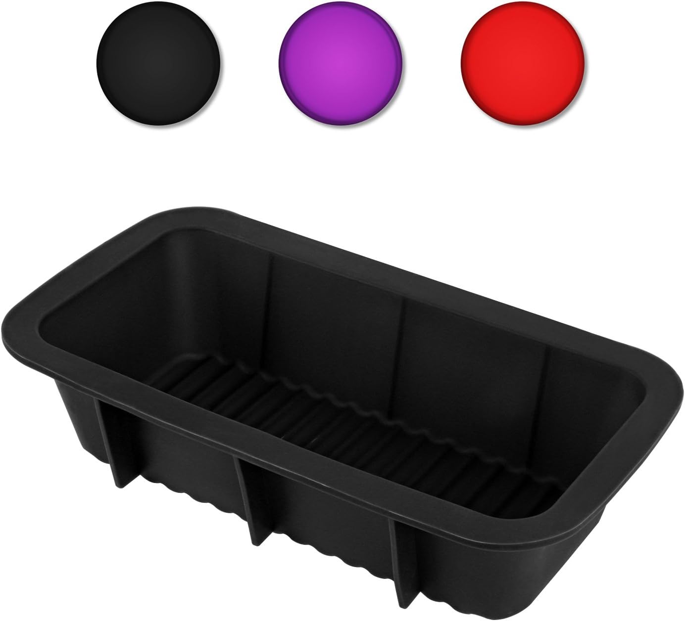 Backefix broodbakvorm Siliconen 32 cm – cakevorm groot, ideaal als XXL cakevorm 3200ml voor brood en cake, extra wanddikte tegen uitbuiken (antiaanbak, flexibel, PFAS-, BPA-vrij