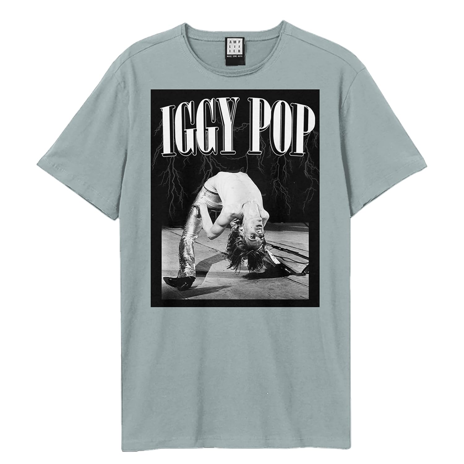 Amplified Koszulka unisex dla dorosłych Pop On Stage Iggy Pop