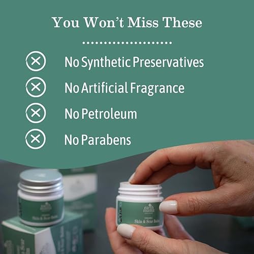 Miniatura 3 de Earth Mama Bálsamo orgánico para la piel y las cicatrices  Cuidado de la piel con recuperación de cesáreas, crema para cicatrices de estrías para el