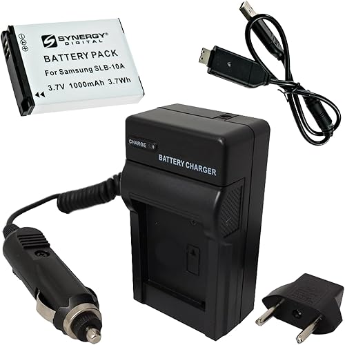 Miniatura 1 de El kit de accesorios para cámara digital Samsung L100 incluye batería SDSLB10A, cargador SDM-1501, cable USB USB20PIN