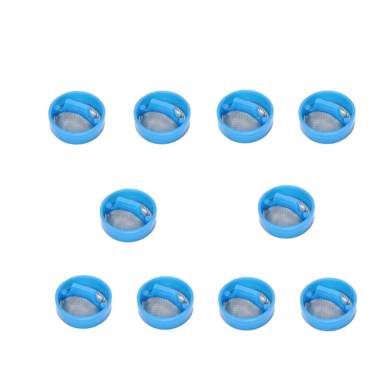 Ruimou Blue 10Pcs Washer Inlet Valve Filter Screen (20.2Mm X 5.9Mm) Compatible With Haier, Samsung
