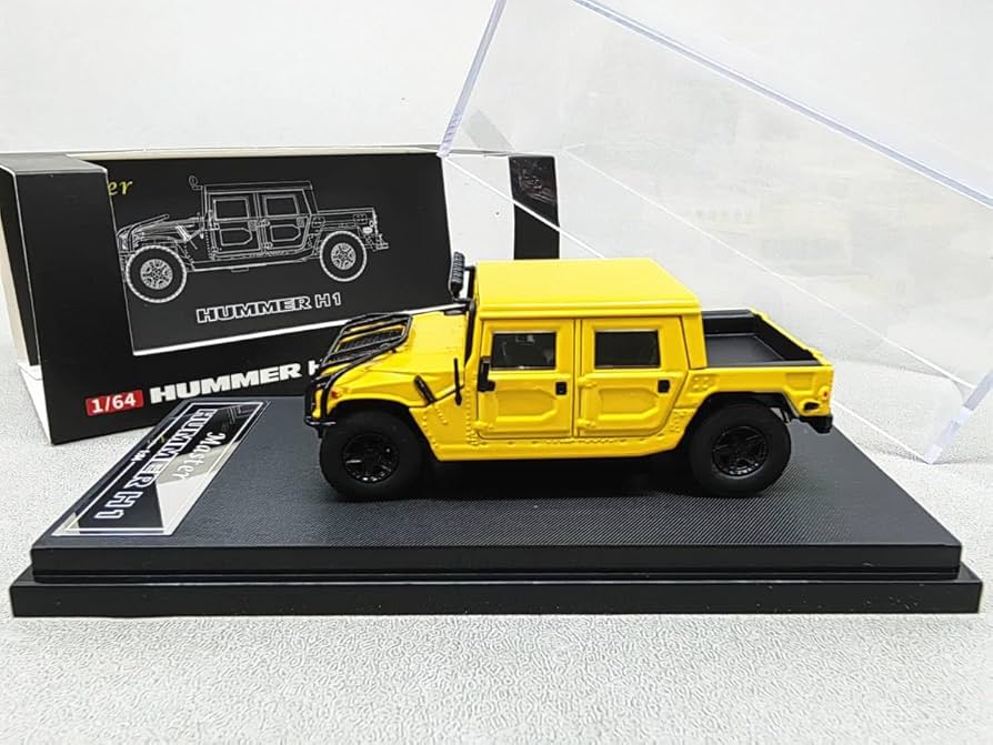 Amazon | Master 1/64 ハマー Hummer H1 YE | ミニカー・ダイ
