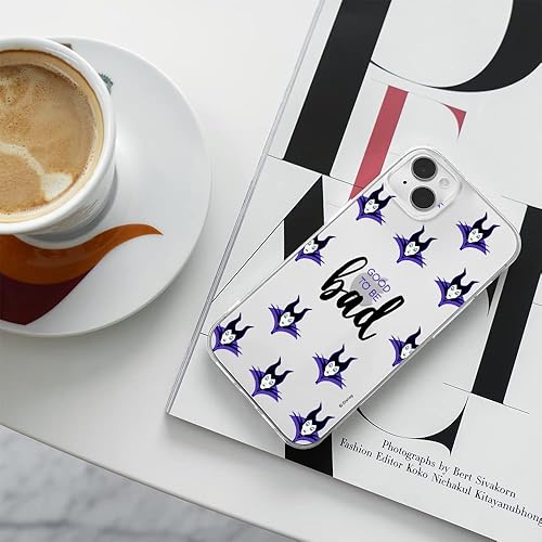 Miniatura 6 de ERT GROUP Funda para Apple iPhone 14 Plus, diseño original y oficial de Disney, Maléfica 002, adaptada de manera óptima a la forma del teléfono