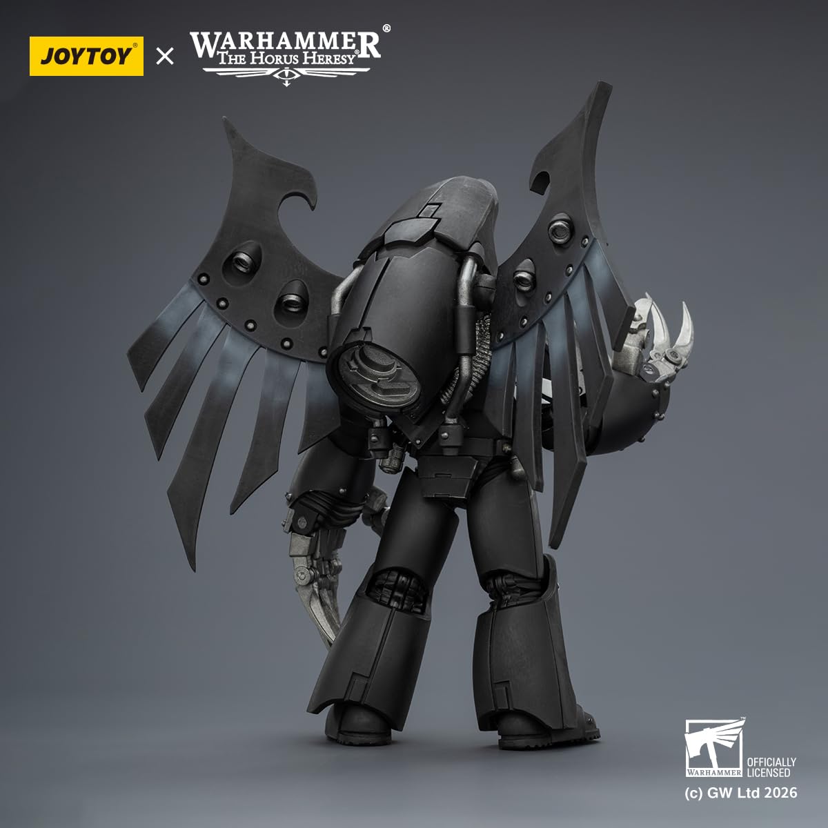 TOYVERSE JOYTOY Warhammer The Horus Heresy Raven Guard Dark Fury z błyskawicą skala 1/18 figurka figurka od 15 lat
