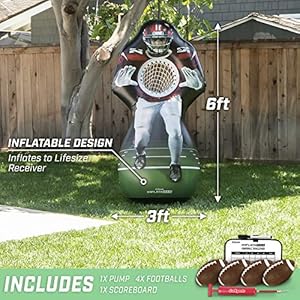 Gosportsinflatamanfootballchallengeinflatablereceivertouchdowntossgame Urban Country Home Decor Gosports inflataman football challenge inflatable receiver touchdown toss game urban country home decor