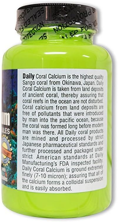 Daily Manufacturing Coral Calcium, Magnesium & Vitamin D3