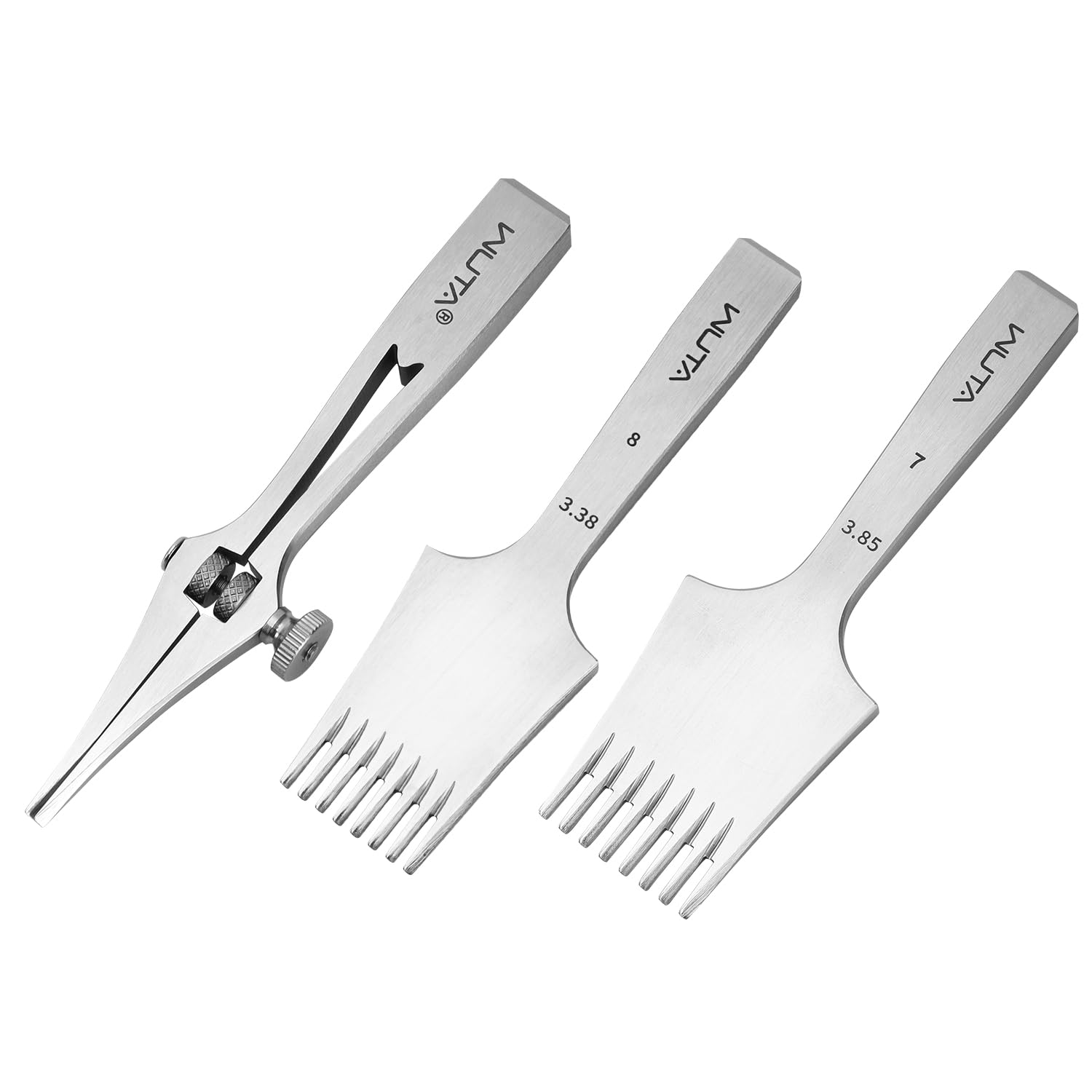 Spacing Chisel Leather Chisel WUTA Leather Craft Chisel - French Style Pricking Iron ...