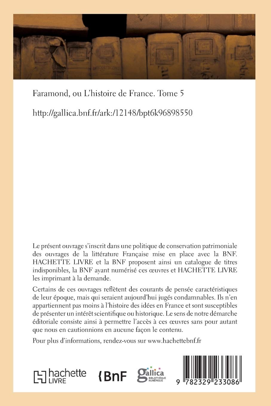 Faramond ou L'histoire de France. Tome 5