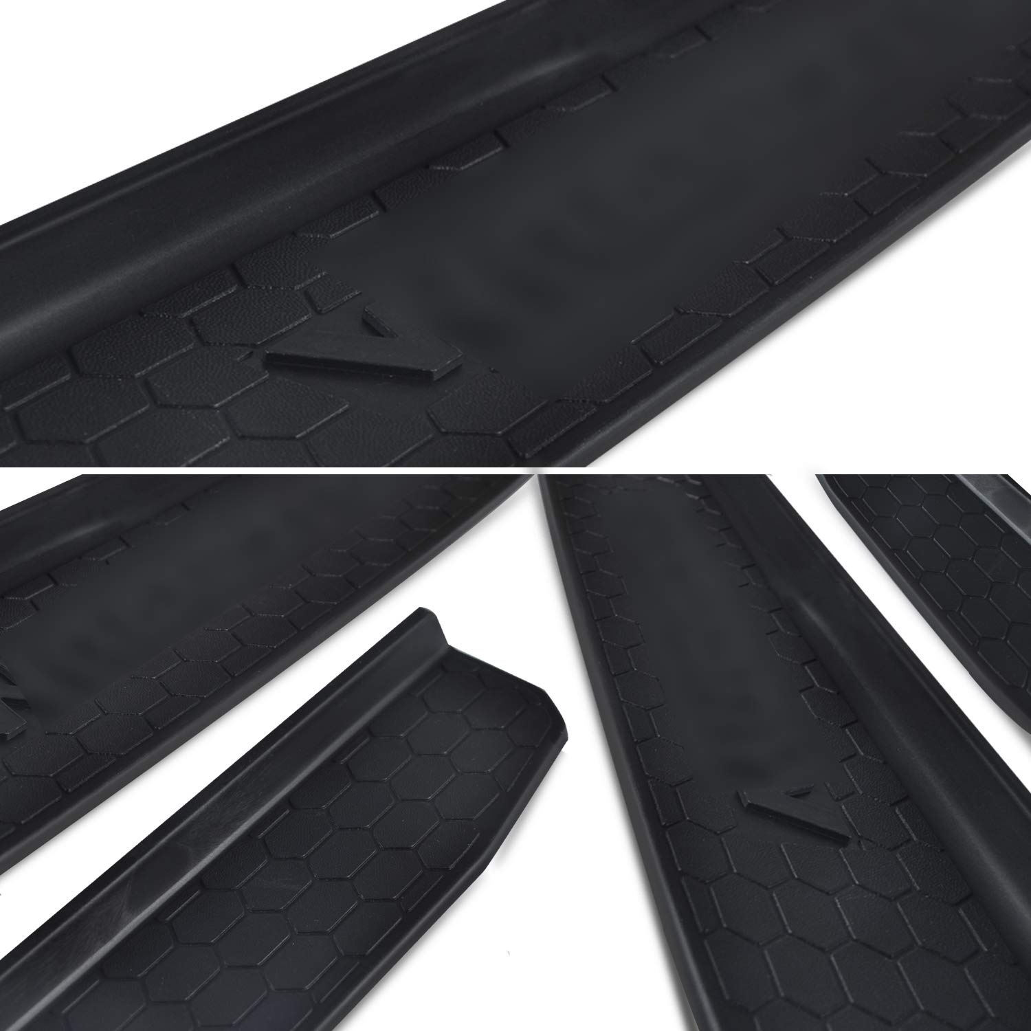 Door Sill Guards Kit Compatible with 20182020 Jeep Wrangler JL