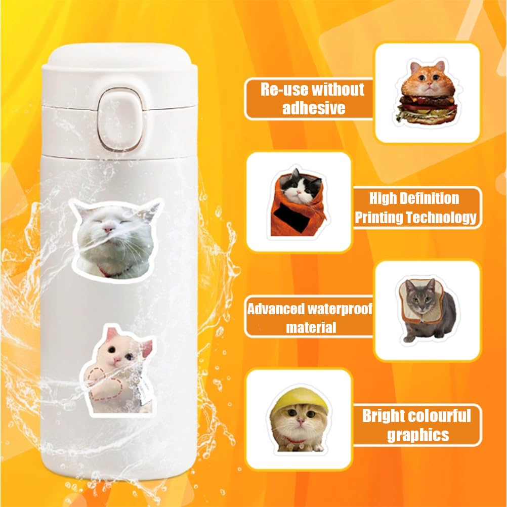 Pack De 100 Pegatinas De Animales Adorables - Decoración Impermeable De PVC Para Cuadernos, Álbumes, Maletas Y Fiestas - Tamaño 4-6 Cm