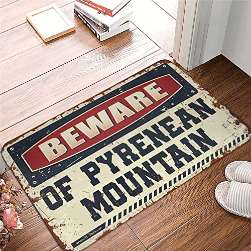 Tapis de porte d'entrée extérieure抗污 résistant Montagne Pyrénées - 2