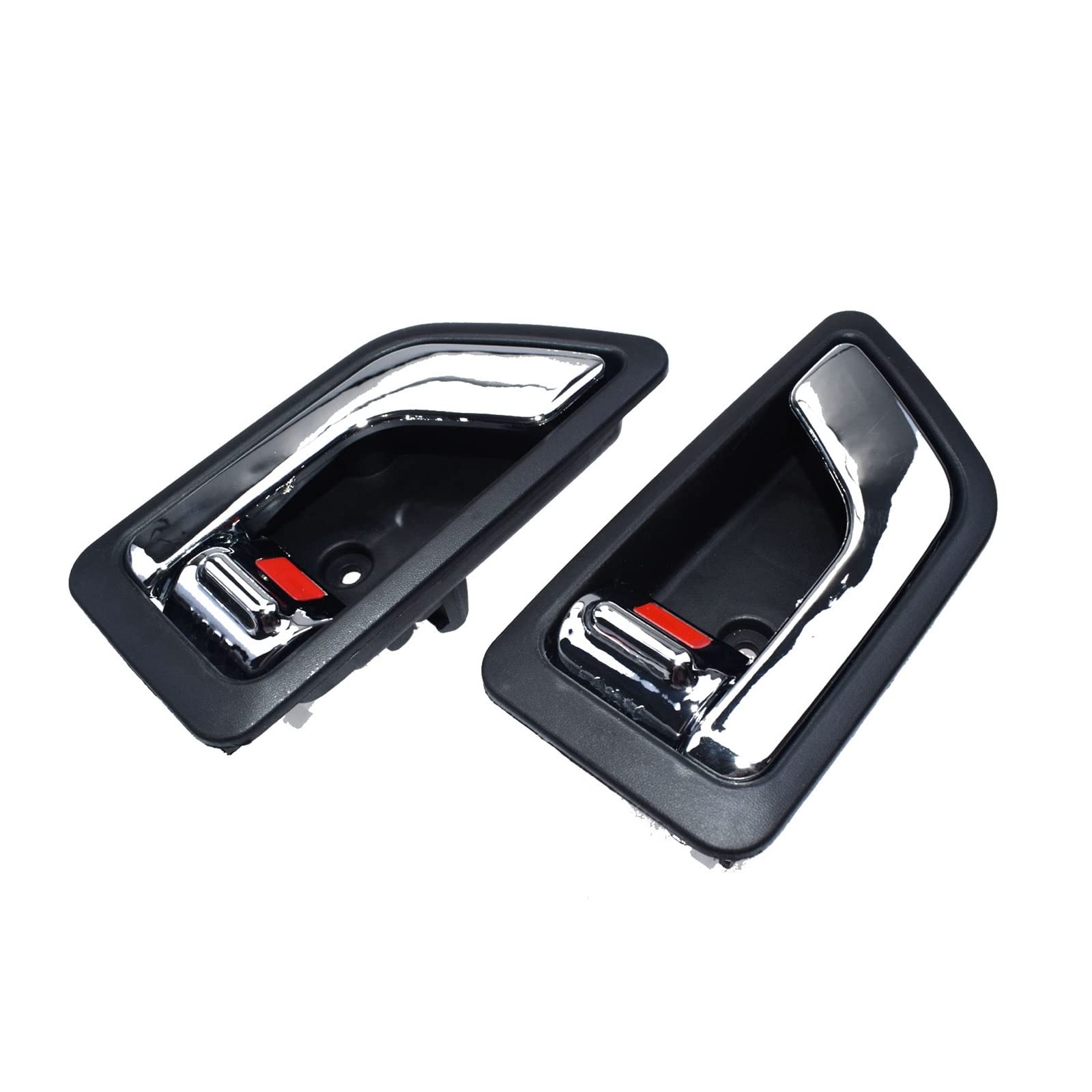 Nhsijpo Automotive Interior Door Handle for Inokom for Getz (Malaysia) Left/Right Chrome Interior Inside Door Handle 82610-1C000 82620-1C000(Pair)