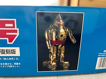 【新品未開封】イマイ　プラモデル鉄人28号　ゴールド成型 Amazon | ）復刻版 旧イマイ鉄人28号ゴールド成型プラモデル