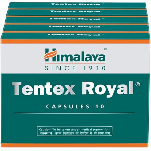 Himalaya Tentex Royal - Energy Boost - 50 Capsules