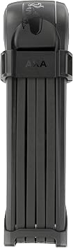 AXA Unisex's 100 Bike Folding Lock, Black, 1000 mm