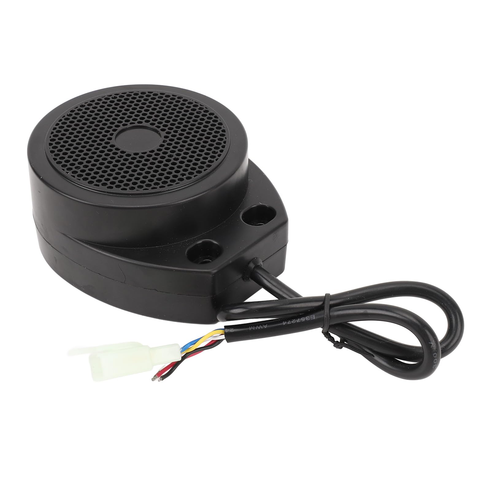 Acouto Simulatore di Suono per Moto, Suono del Motore 110 Db, DC12-80V, Materiale ABS, Scooter per Auto Elettriche Go Kart, con Installazione Semplice