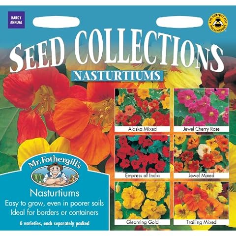 Mr Fothergill's Nasturtium Flower Seeds Collection Cover