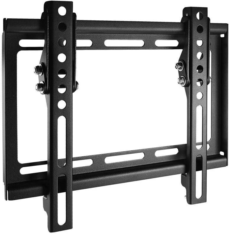 Monoprice Essential Tilt TV Wall Mount Bracket Low Profile for 37" to 70" TVs up to 77lbs, Max VESA 600x400, UL Certified, Heavy Duty Works with Concrete and Brick