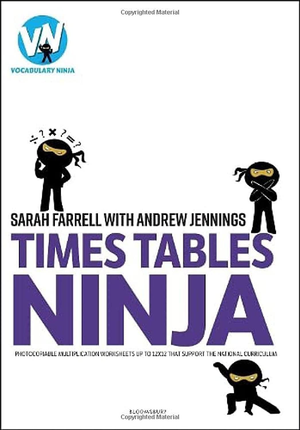 Times Tables Ninja for KS2: Photocopiable multiplication worksheets that suppo