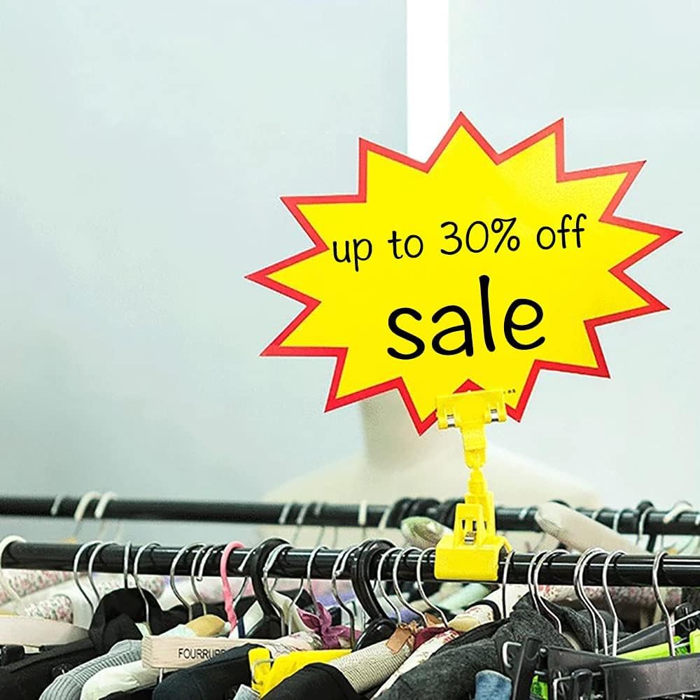 200 Étiquettes De Prix Fluorescentes Effaçables - Panneaux Promotionnels Pour Magasins Et Ventes 3.2x4.3 Pouces