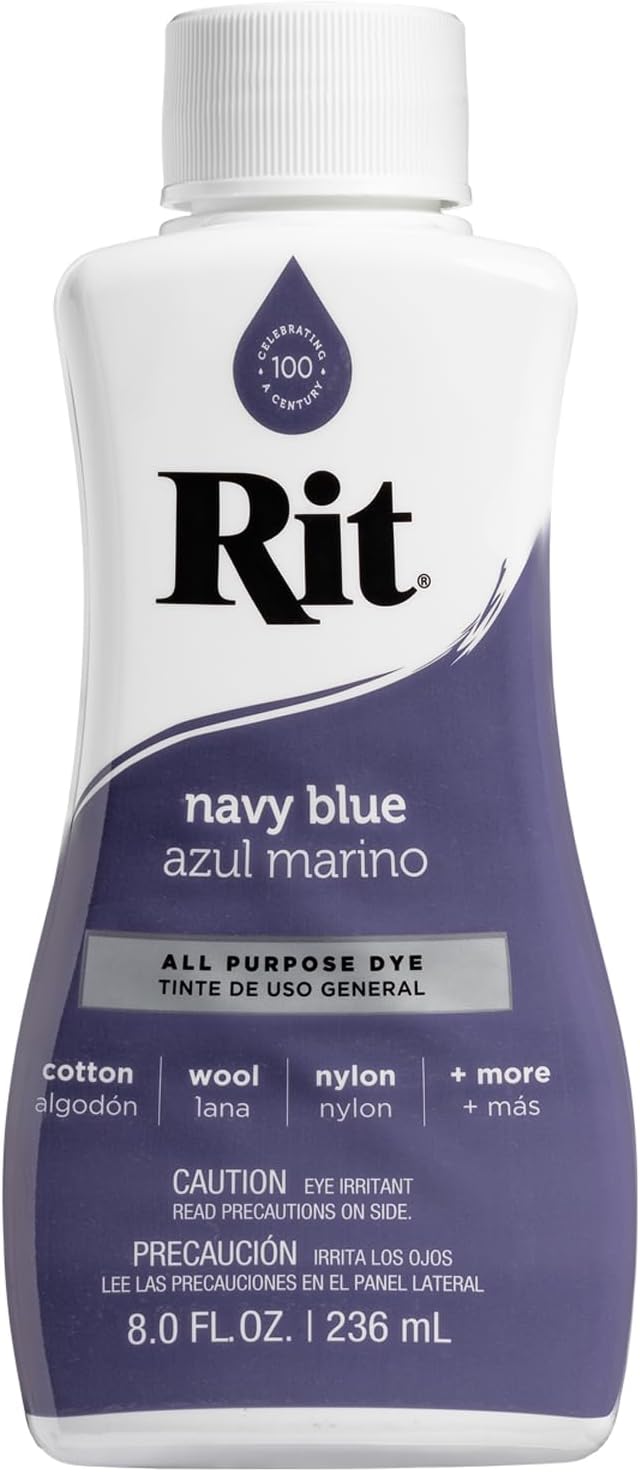 All-Purpose Liquid Dye, Navy Blue 8 oz.