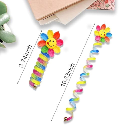 Miniatura 7 de Lazos para el cabello 5 P para niños y niñas, soportes impermeables para coletas de caballo para adolescentes, accesorios para el cabello para niñas