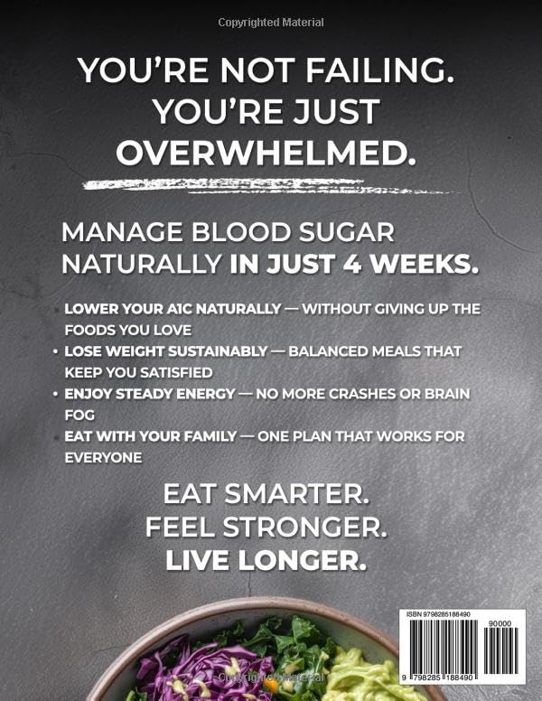 The Easiest Diabetic Diet After 50: A Science-Backed Cookbook to Manage Blood Sugar | 30-Minute Low-Carb Recipes and Easy Meal Plans for Prediabetes and Type 2 Diabetes (Diabetes Made Simple) - Image 2