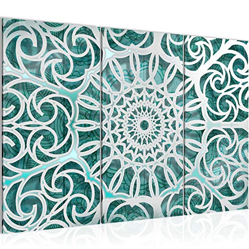 Cuadros Decorativos Salon Turquesa Marca Runa Art