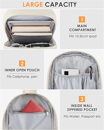 Miniatura 3 de ETRONIK Bolso bandolera para hombres y mujeres, bolso cruzado antirrobo, mochila de hombro, mochila de pecho para viajes, senderismo