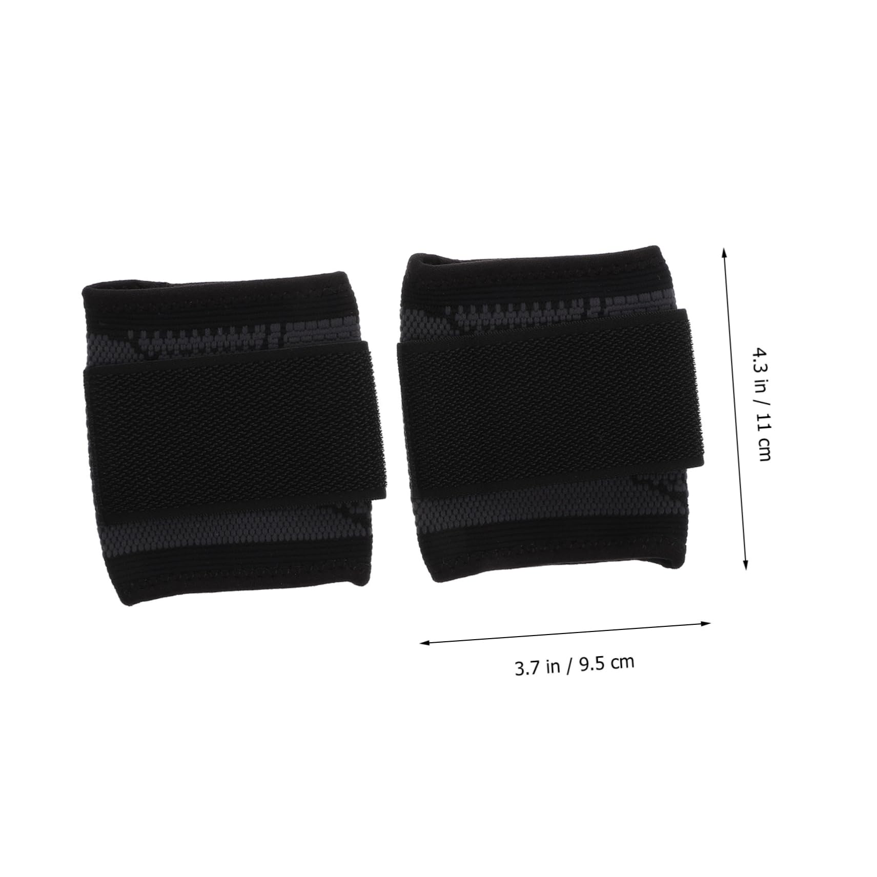 GOOHOCHY Elastic Wrist Bands for Gym 2pcs Anti-slip Protectors Comfortable Wrist Support Brace for Sports