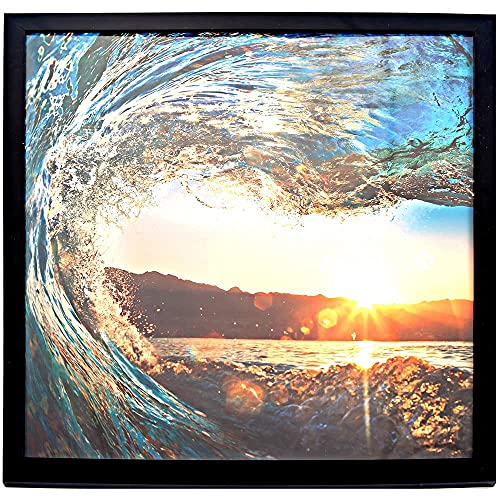 Medog 11 by 11 Picture Frame 11â€x11â€ Square Picture Frame Without Mat Set of 1 for Wall Mounting Photo Black Picture Poster Frame for Picture Without Mat 11x11(If with mat, Not Include)8x8 etc. (P1M BA)