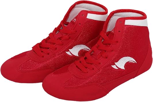 Boxing Shoes,Boxing Boots,Wrestling Shoes,Wrestling Boots Mens,Breathable,Non-Slip Sole,Sweat Absorbing,Comfortable Lightweight,Combat Fighting Training Competition Unisex