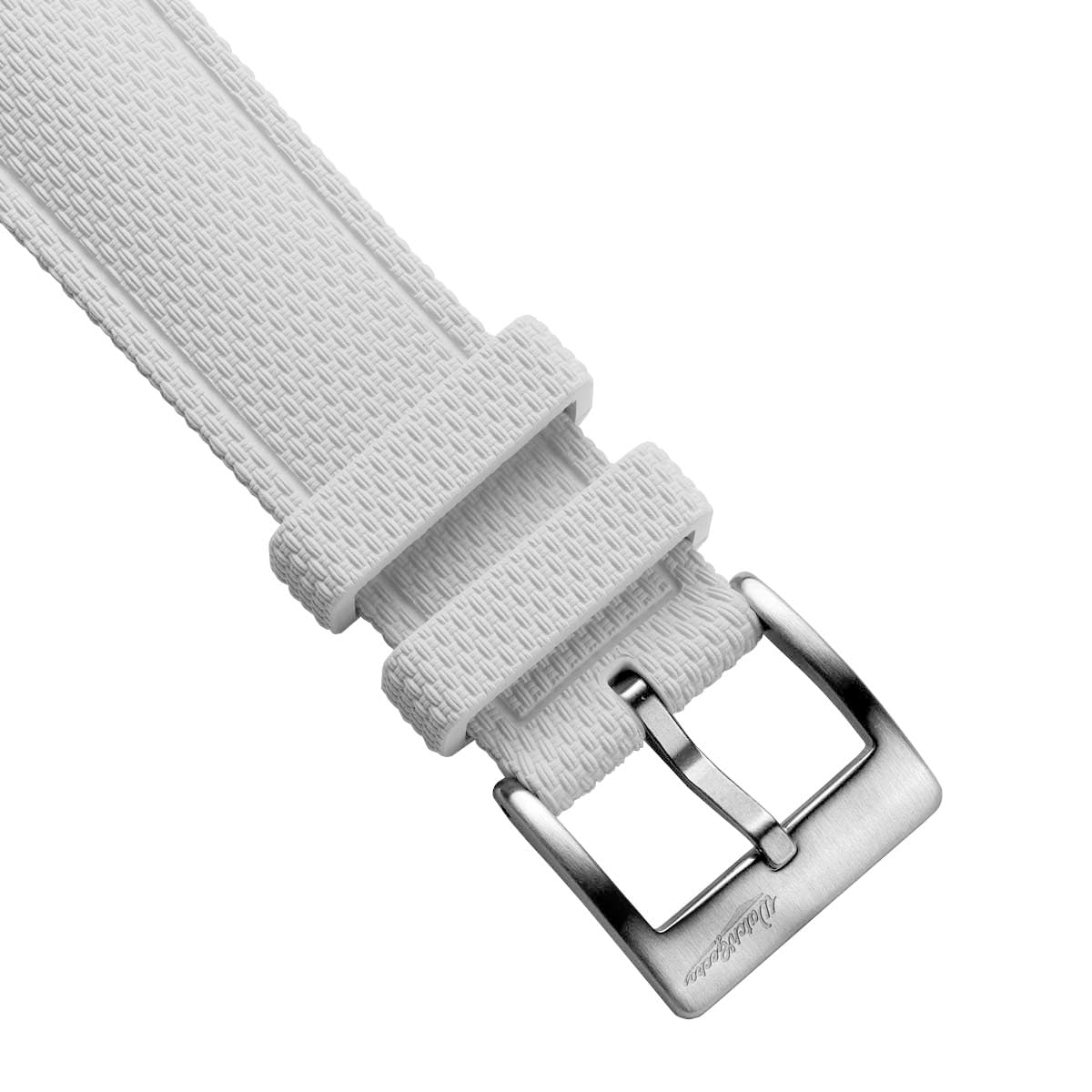 WatchGecko Breakwater FKM Gummi-Uhrenarmband, geformte Stoffstruktur, wasserdicht, UV-beständig, für Tauch- und Sportuhren, mehrfarbig, 18 mm, 19 mm, 20 mm, 21 mm, 22 mm, 23 mm, 24 mm