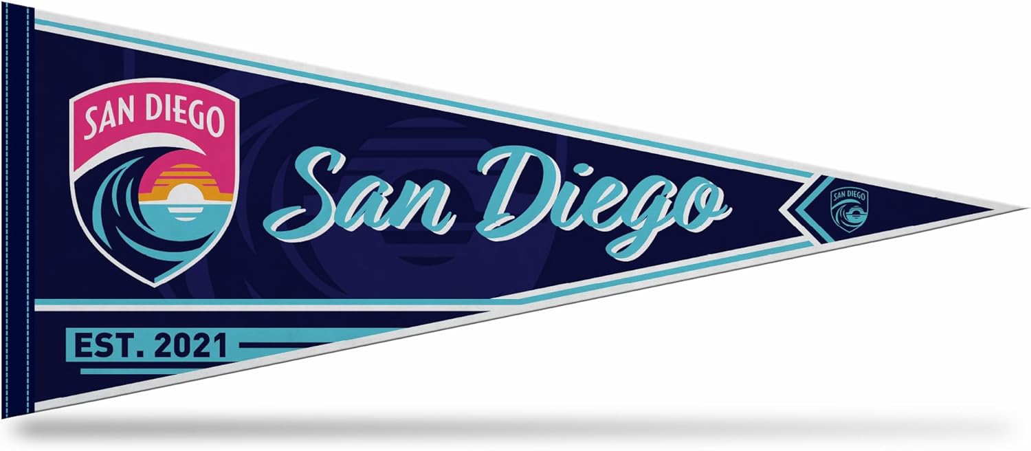 Rico Industries NWSL 12" x 30" Felt Wall Décor Pennant - Great for Home/Bed Room/Man Cave Décor